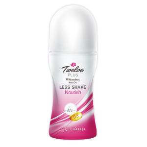 Twelve Plus Whitening Plus Roll On Less Shave Nourish 40ml