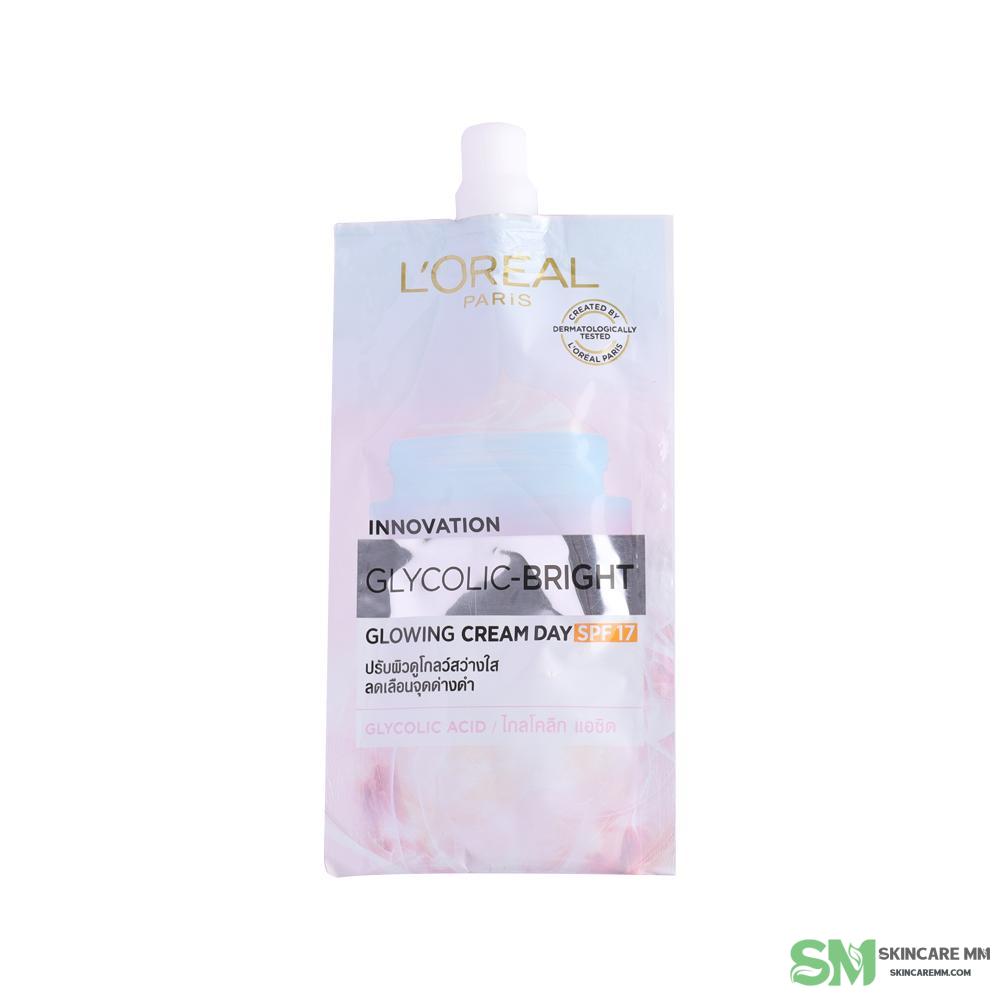 Loreal Glycolic-Bright Glowing Day Cream 7ml