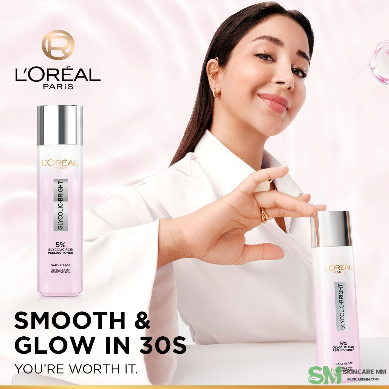 Loreal Paris - 5% Glycolic Acid Peeling Toner 128ml