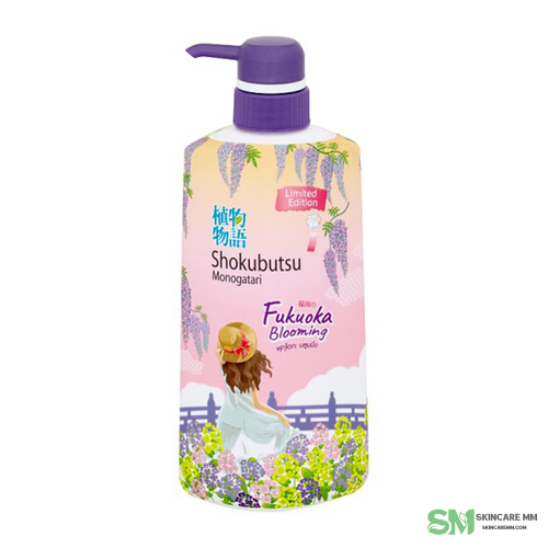 Shokubutsu Body Wash Monogatari Fukuoka Blooming 500ml