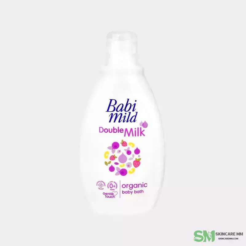 Babi Mild Double Milk Organic Baby Bath 180ML