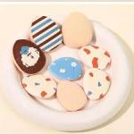 Cartoon Oval Puff