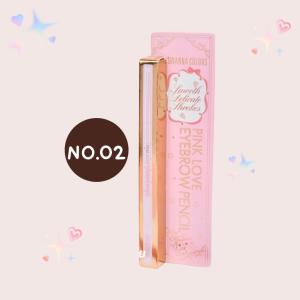 Sivanna Colors Pink Love Eyebrow Pencil 02 Dark Brown