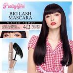 Pretty Girl BIg Lash waterproof volume mascara (Black)