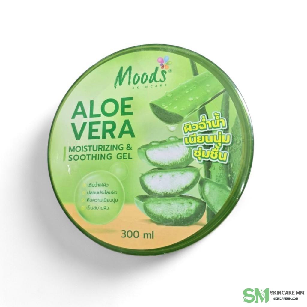 Moods aloe vera moisturizing&soothing gel 300ml